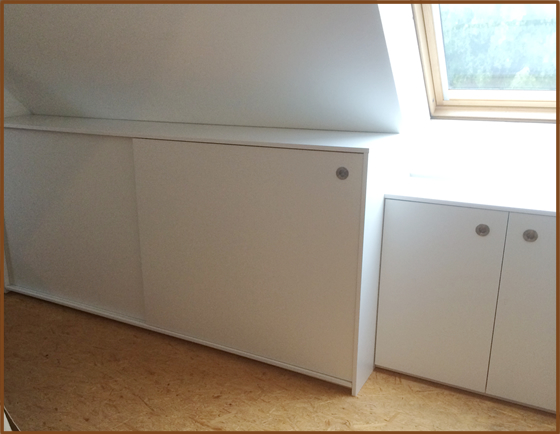 Dachschrägenlösung