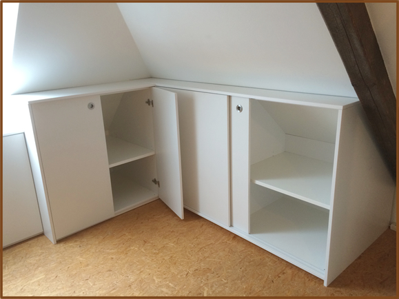 Dachschrägenlösung