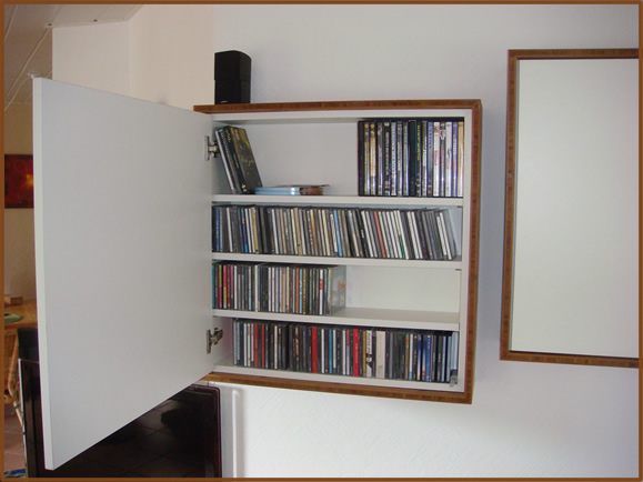 CD/DVD Schrank
